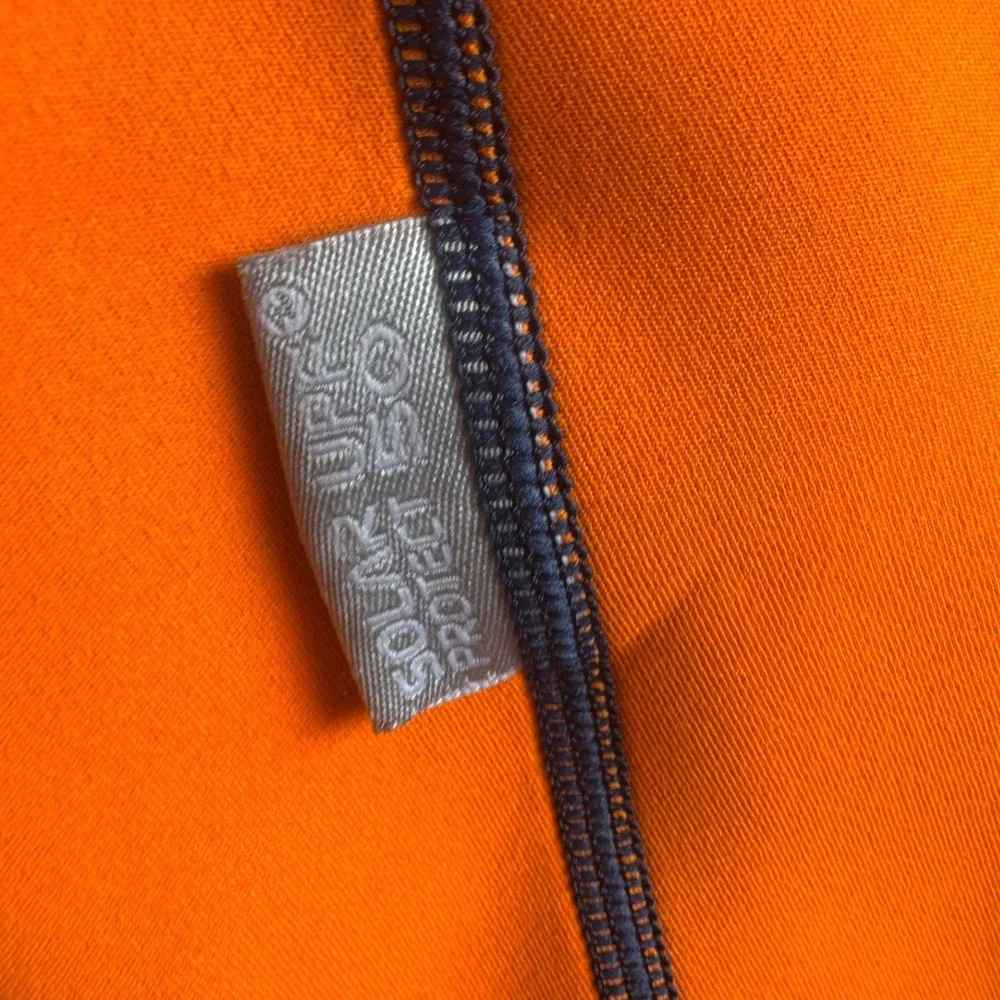 Aqua Sphere Stingray HP Youth Wetsuit 10 Orange Black Thermal Guard UPF 50+ Zip